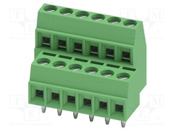 PCB terminal block, nominal current: 8 A, rated voltage (III