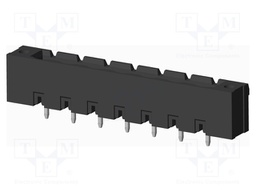 Connector: pluggable terminal block; socket; male; on PCBs