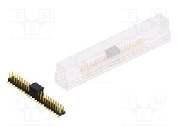 Connector: pin strips; pin header; male; PIN: 44; 2.54mm; SMT; 2x22