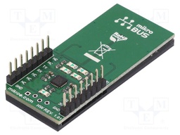 Click board; 4-button keypad; UART; ATTINY817; 3.3VDC