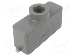 Enclosure: for HDC connectors; size D24B; for cable; for latch