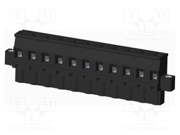 Connector: pluggable terminal block; plug; female; angled 90°