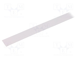 Cover for LED profiles; white; 1m; V: E; slide