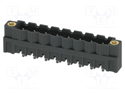 PCB headers, nominal cross section: 2.5 mm?, color: black, n