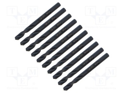 Drill bit; for metal; L: 62mm; high speed steel; short; Ø: 4.8mm