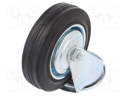 Transport wheel; Ø: 100mm; W: 25mm; H: 128mm; torsional; 70kg