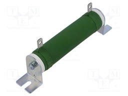 Resistor: wire-wound; 220Ω; 80W; ±5%; Ø28x121mm; 200ppm/°C