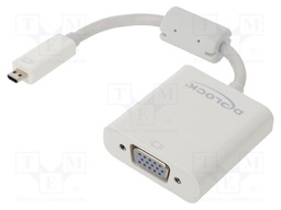 Converter; Full HD 1080p; 0.17m; white; white