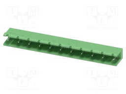 PCB headers, nominal cross section: 2.5 mm?, color: green, n
