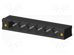 Connector: pluggable terminal block; socket; male; on PCBs