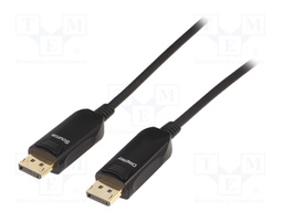 Cable; DisplayPort 1.4,HDCP 2.2,optical; 50m; black