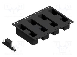 Connector: pin strips; pin header; male; PIN: 9; 2.54mm; SMT; 1x9