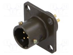 Connector: circular; plug; PT/451