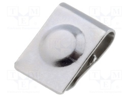 Contact; AAA,R03; Batt.no: 1; push-in; Contacts: steel