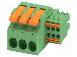 PCB hybrid connector, nominal cross section: 6 mm?, color: g