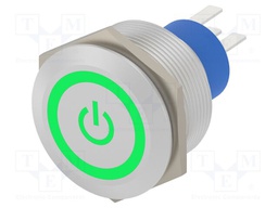 Switch: vandal resistant; Pos: 2; SPST; 3A/250VAC; 3A/28VDC; IP67