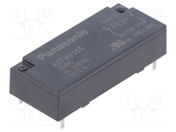 Relay: miniature; NC + NO; Ucoil: 16VDC; 4A/250VAC; 4A/30VDC; 6A