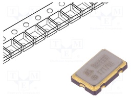 Generator: quartz; 25MHz; SMD; 3.3V; ±50ppm; -40÷85°C; 5x3.2x0.95mm