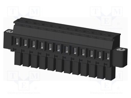 Connector: pluggable terminal block; plug; female; angled 90°