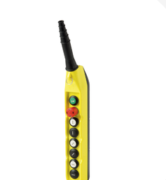 PENDANT STATION SINGLE ROW 8 OPERATORS - 6 PUSH BUTTONS 2 SPEEDS