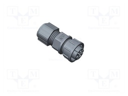 Connector: AC supply; soldering; female; 20A; for cable; IP67