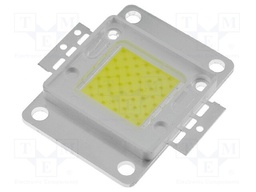 Power LED; COB; white cold; 6500(typ)K; 2000(typ)lm; 140°; P: 25W