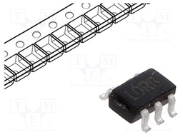 IC: voltage regulator; LDO,fixed; 3.3V; 0.15A; SOT23-5; SMD