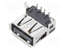 Std USB Type A, R/A, T/H