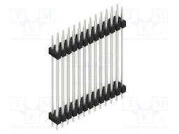 Connector: pin strips; pin header; male; PIN: 26; 2.54mm; THT; 2x13