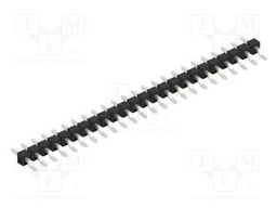 Connector: pin strips; pin header; male; PIN: 24; 2.54mm; SMT; 1x24