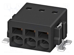 PCB terminal block, nominal current: 6 A, rated voltage (III