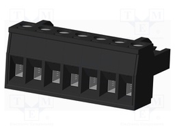 Connector: pluggable terminal block; plug; female; straight; 5mm