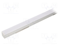 Profiles for LED modules; white; recessed; natural; L: 2m