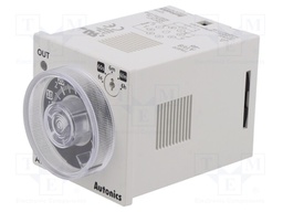 Timer; 0,6s÷6h; relay; 250VAC/3A,30VDC/3A; Usup: 100÷240VAC; PIN: 8