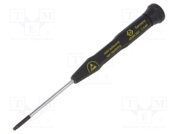 Screwdriver; Allen hex key; Size: HEX 2,5mm; precision,ESD
