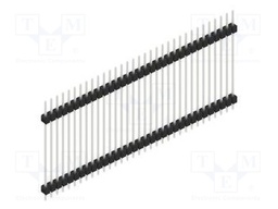 Connector: pin strips; pin header; male; PIN: 33; 2.54mm; THT; 1x33