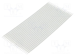 Connector: jumper cable; Cable ph: 2.54mm; L: 101.6mm; straight