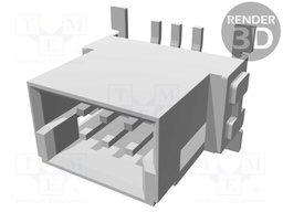 Connector: PCB to PCB; male; PIN: 6; 1.27mm; Series: har-flex; 2.3A