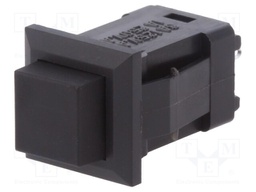 Switch: push-button; Pos: 2; SPST-NO; 1A/250VAC; black; none; 1.5kV