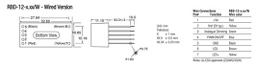 Converter: DC/DC; Uin: 8÷36V; Uout: 2÷40VDC; Iout: 500mA; 17g