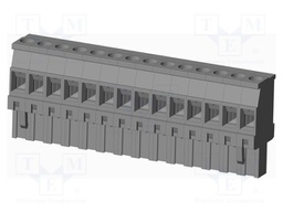 Connector: pluggable terminal block; plug; female; angled 90°