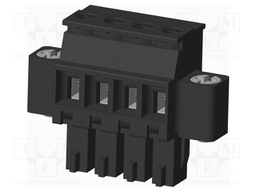Connector: pluggable terminal block; plug; female; angled 90°