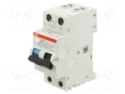 RCBO breaker; Inom: 32A; Ires: 30mA; Poles: 1+N; 230VAC; DIN; IP20