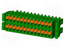 Connector: pluggable terminal block; plug; female; straight; 5.5A