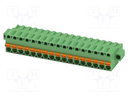 PCB connector, nominal cross section: 2.5 mm?, color: green,