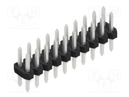 Connector: pin strips; pin header; male; PIN: 20; 2mm; THT; 2x10