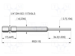 Tool: mounting tool; test needles