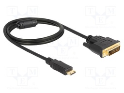 Cable; DVI-D (24+1) plug,mini HDMI plug; dual link,High Speed