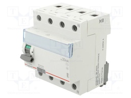 RCD breaker; Inom: 40A; Ires: 30mA; Max surge current: 250A; 400V