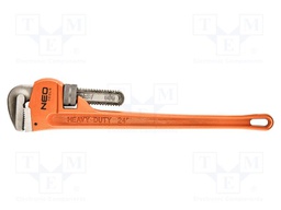 Wrench; adjustable; Max jaw capacity: 100mm; HEAVY DUTY; L: 600mm